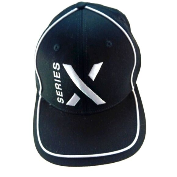 X Box Series Adjustable Fit Meta Gaming Cap/Hat Snap Close Embroidered. Black - Picture 1 of 7